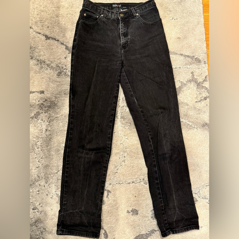 Black stretch jeans Style&Co size 8